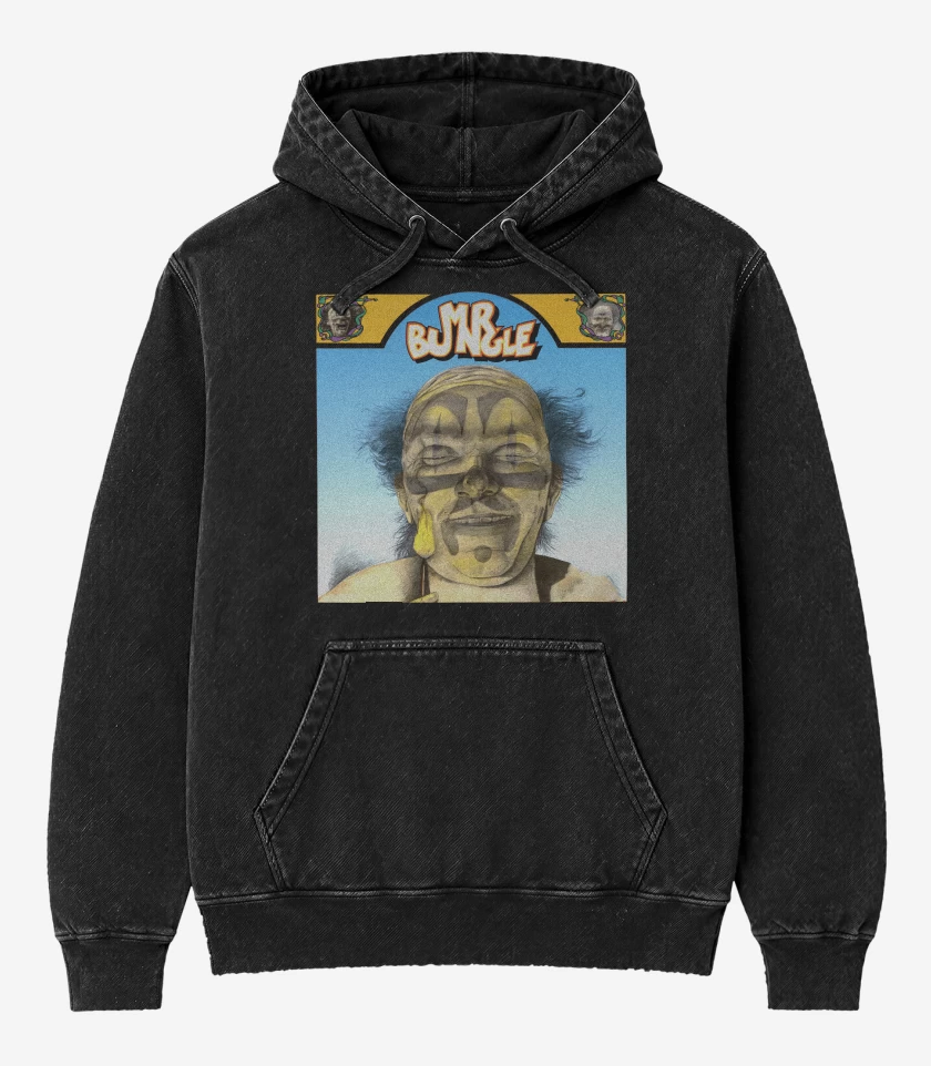 Poleron Canguro Acid Wash Negro de Mr Bungle Mr Bungle