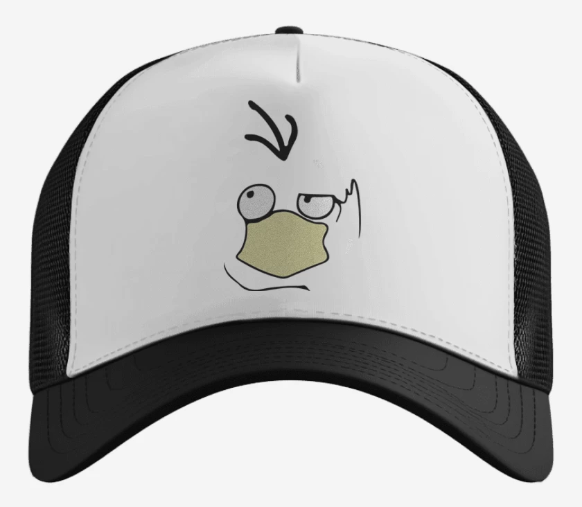 Gorro Blanco de Psyduck