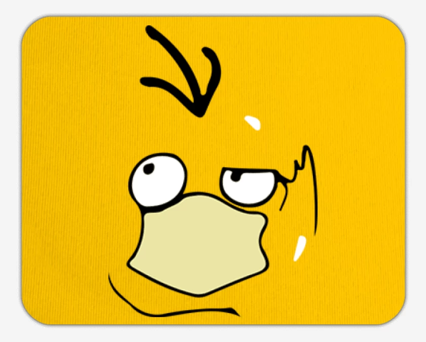 Mousepad Amarillo de Psyduck