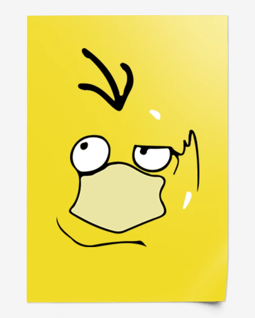 Print Psyduck