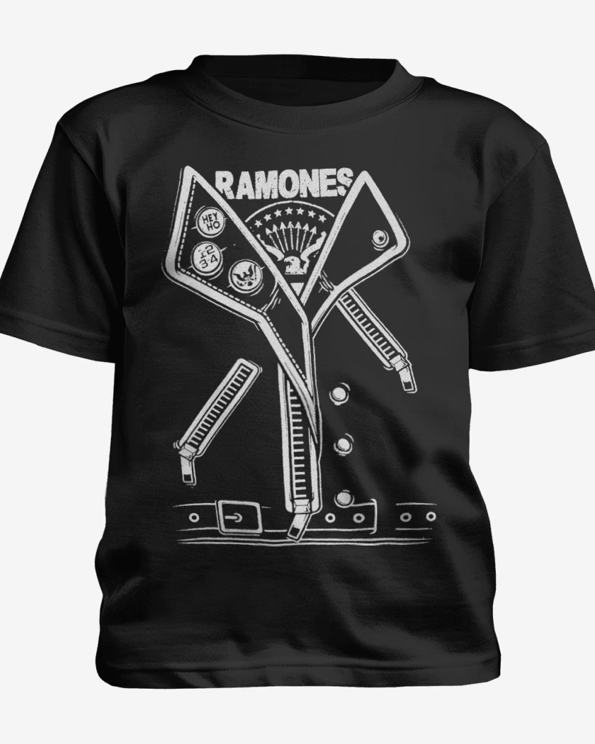 Polera de niño Negro de Ramonera