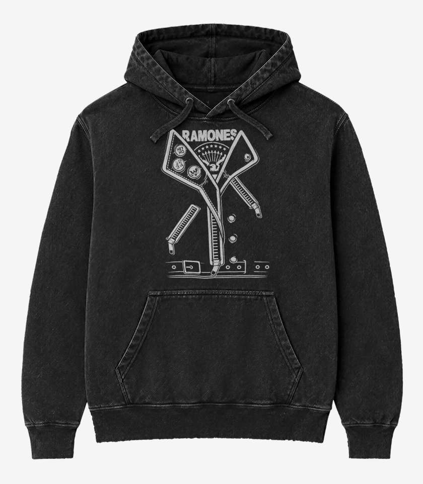 Poleron Canguro Acid Wash Ramonera