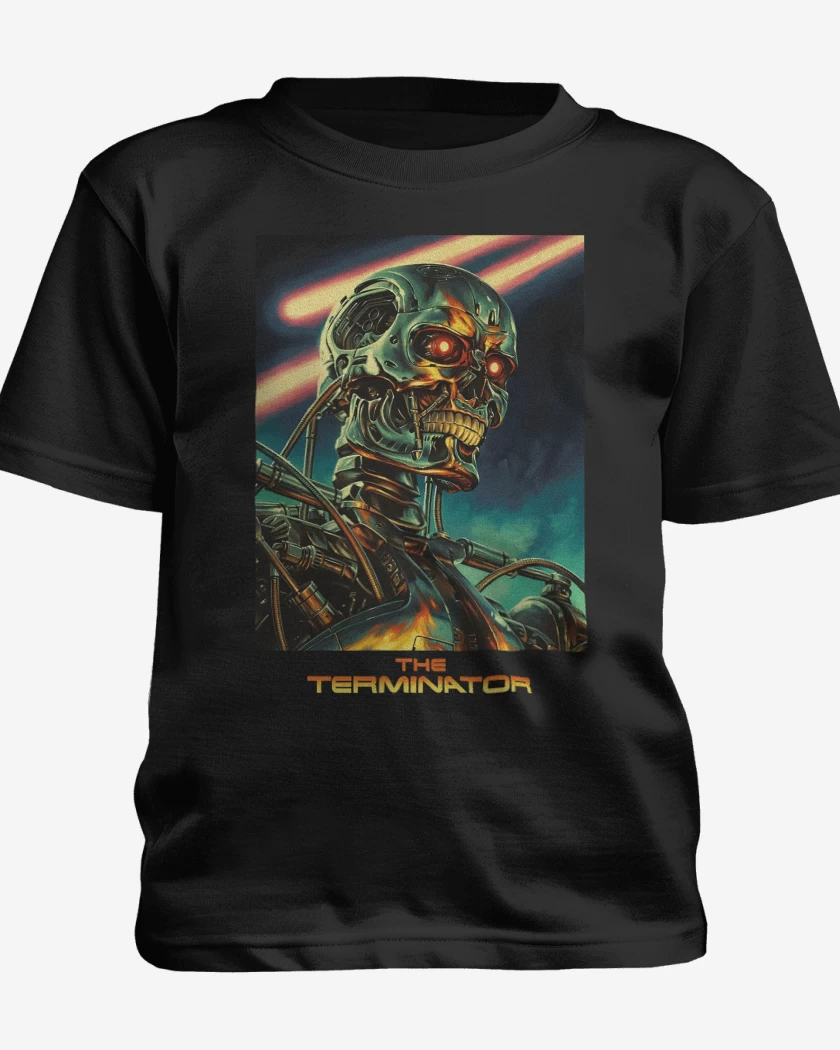 Polera de niño Negro de The Terminator v2