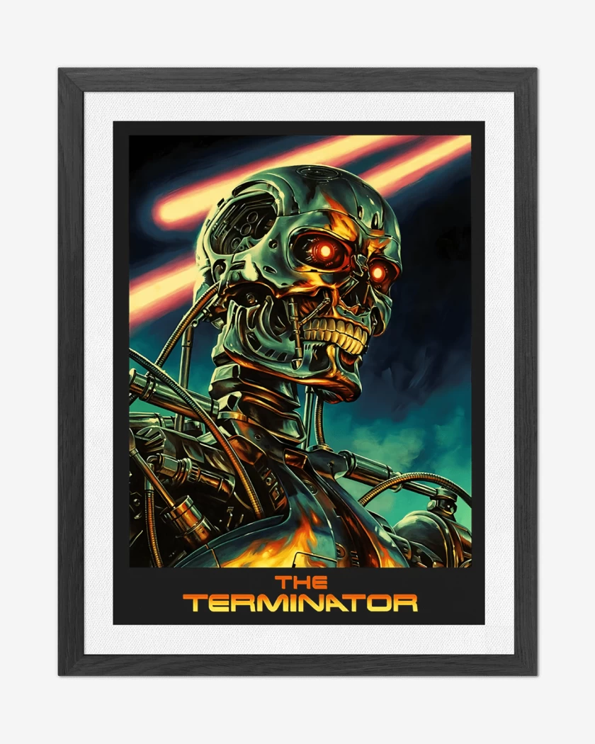 Cuadro decorativo Negro de The Terminator v2