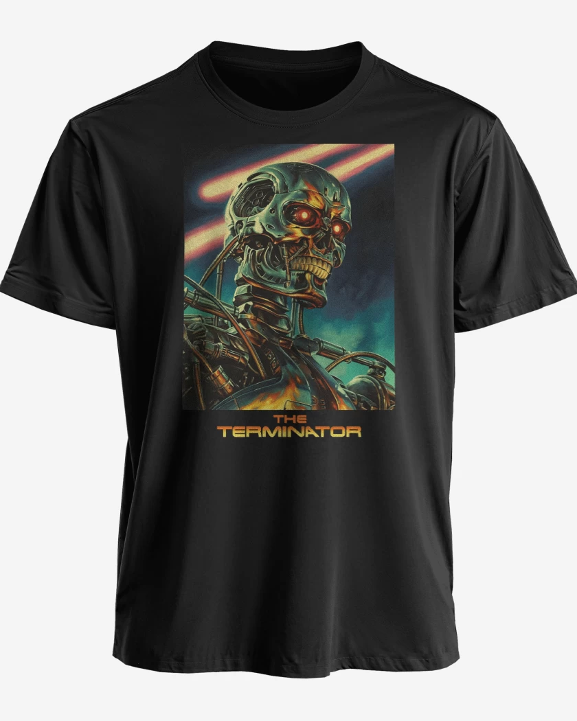 Polera premium Negro de The Terminator v2
