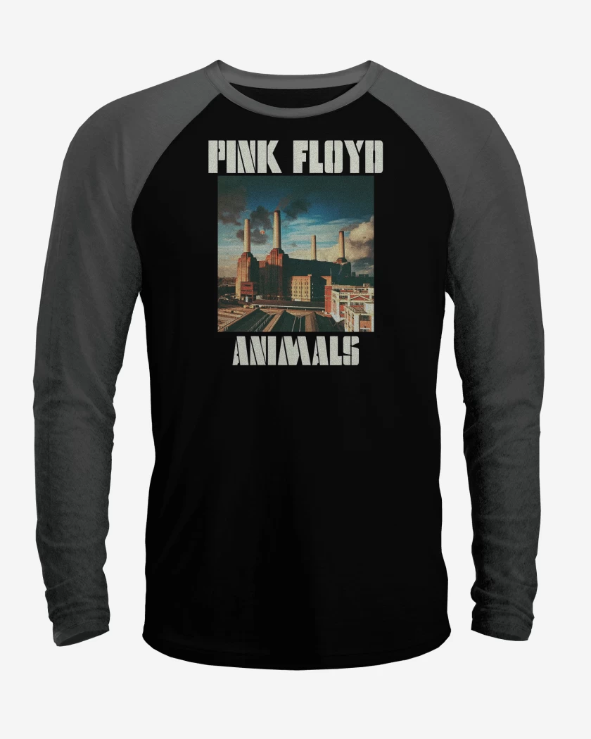 Polera Raglan Pink Floyd Animals