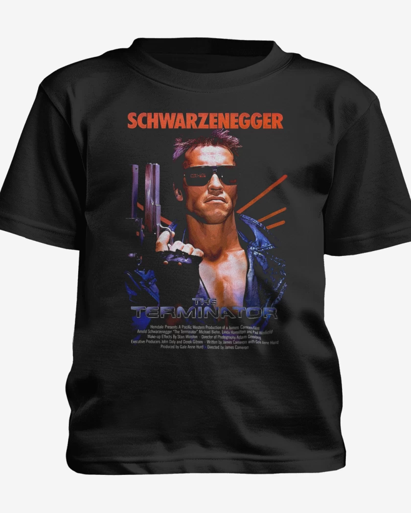 Polera de niño Negro de Terminator 1