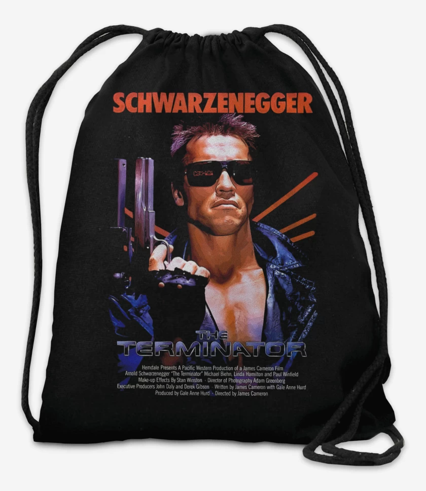 Mochila Negro de Terminator 1
