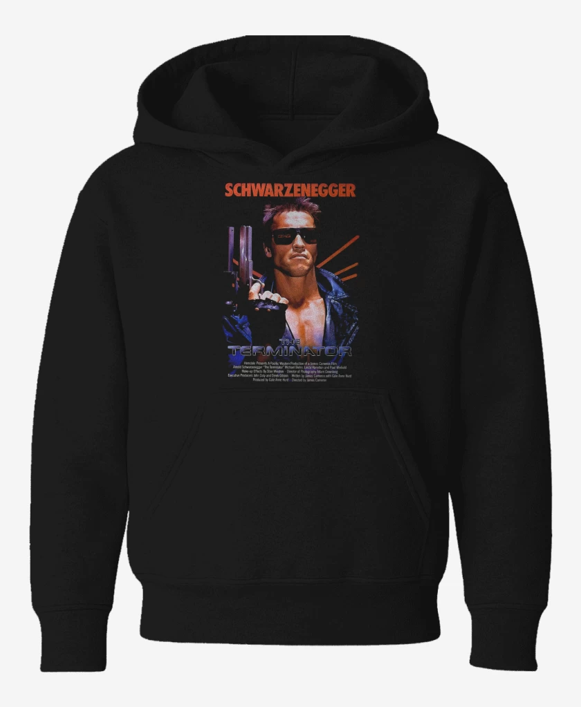 Poleron de niño Negro de Terminator 1