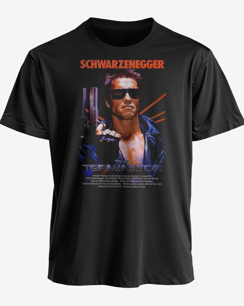 Polera premium Negro de Terminator 1
