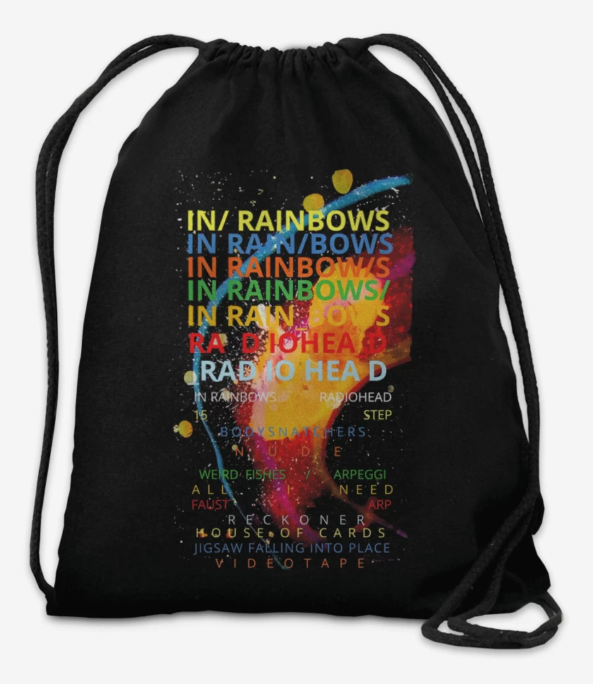 Mochila Negro de In Rainbows
