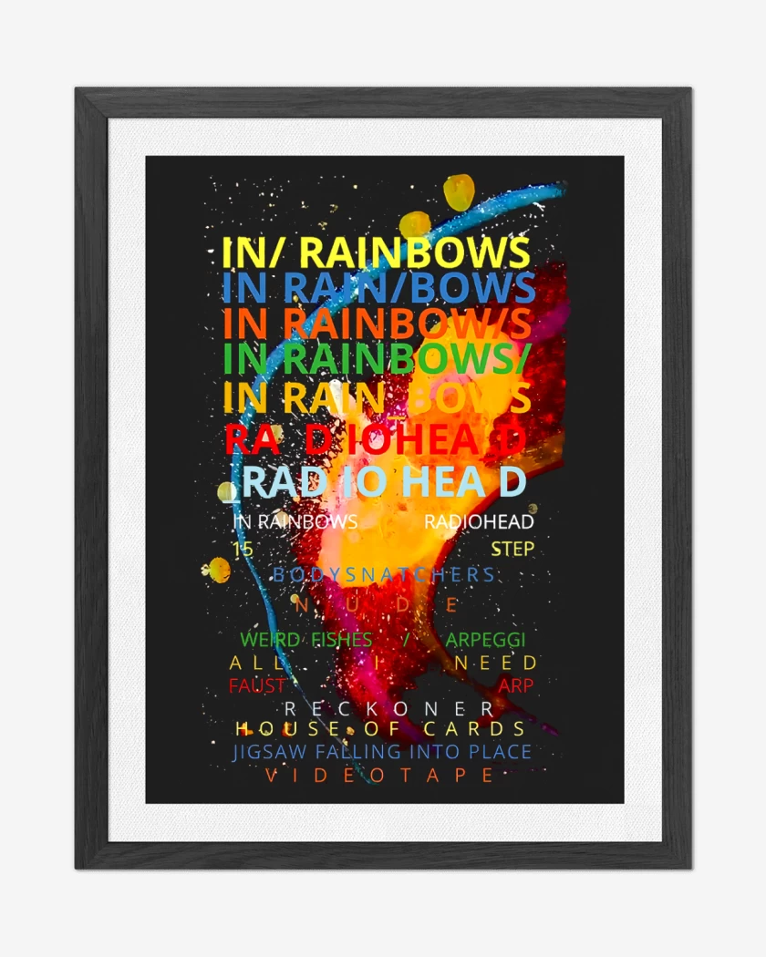 Cuadro decorativo Negro de In Rainbows