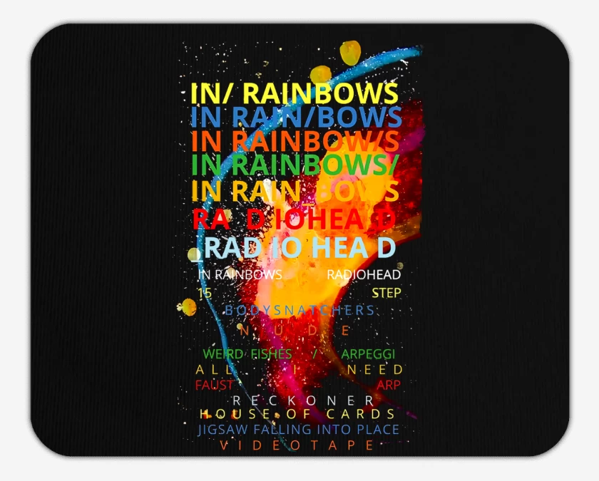 Mousepad In Rainbows
