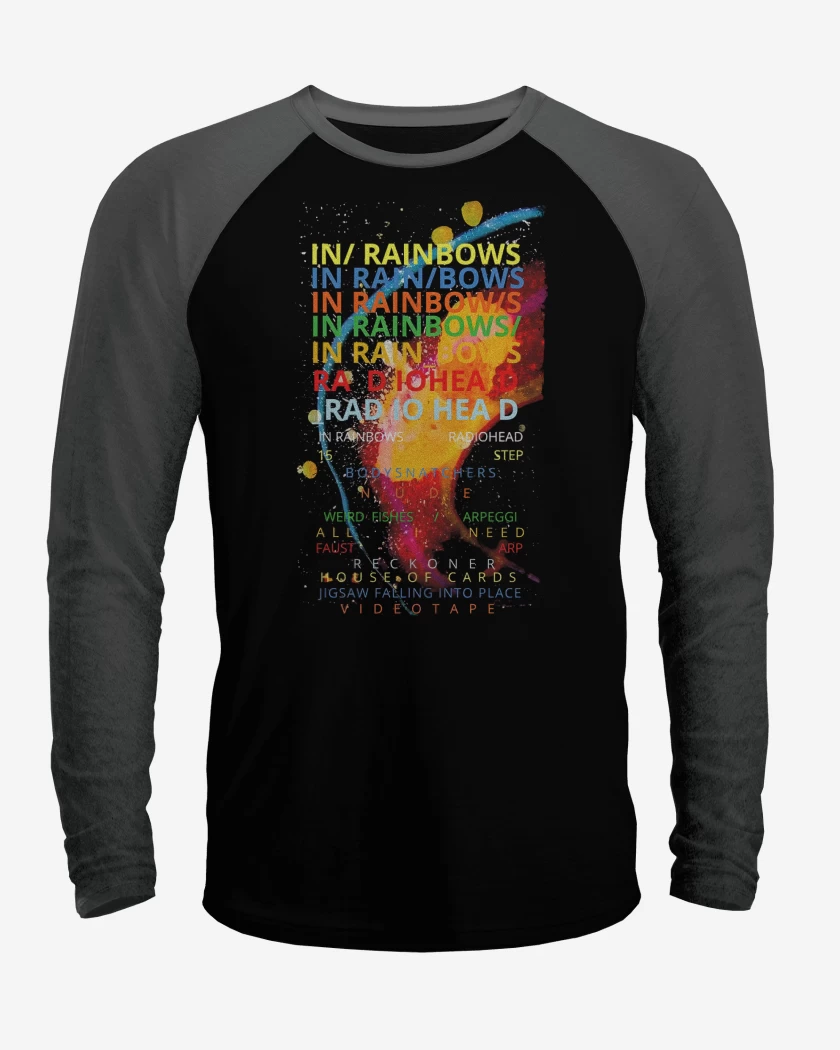 Polera Raglan In Rainbows