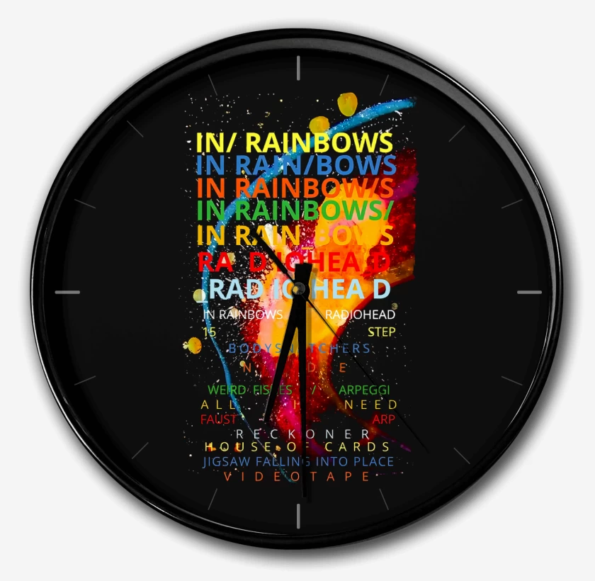Reloj Negro de In Rainbows