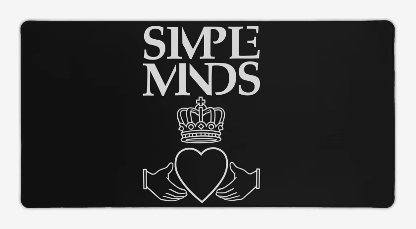 Mouse pad Gamer Negro de Simple Minds
