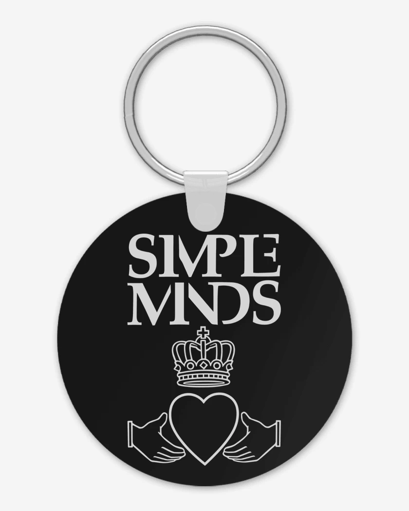 Llavero Negro de Simple Minds