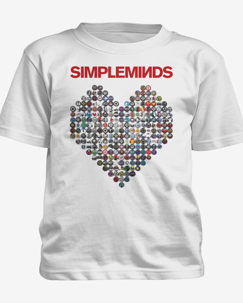 Polera de niño Simple Minds Heart