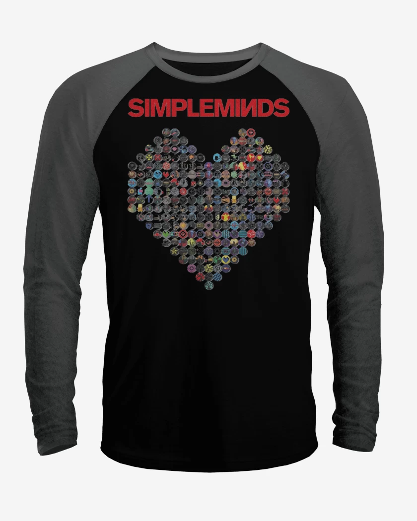 Polera Raglan Simple Minds Heart