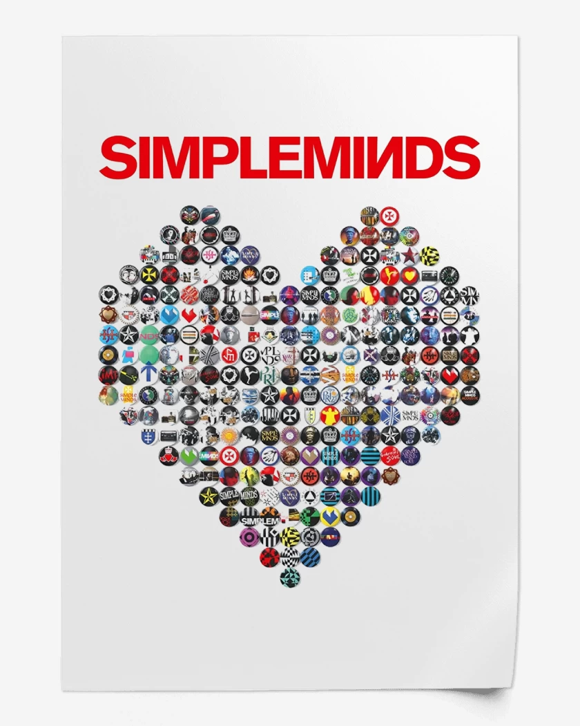 Print Simple Minds Heart
