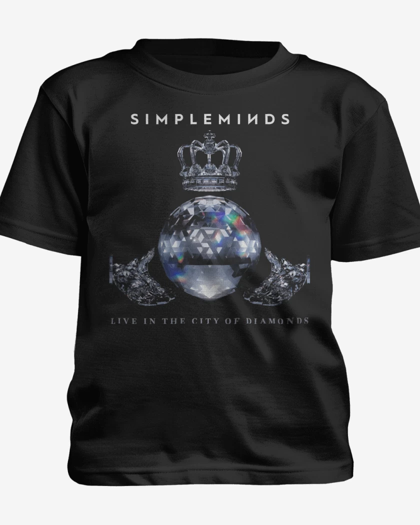 Polera de niño Simple Minds Live 