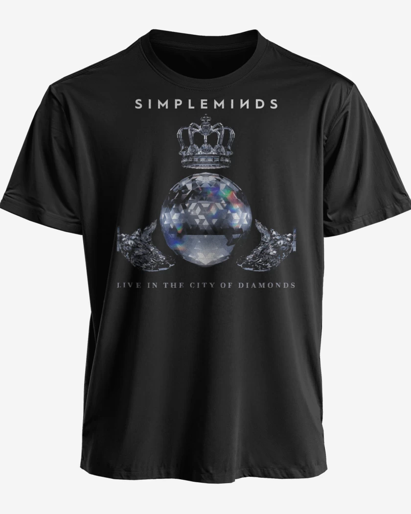 Polera Simple Minds Live 