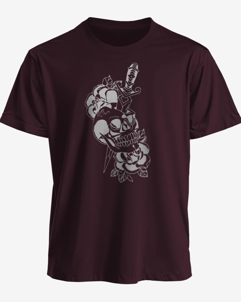 Polera Dagger skull