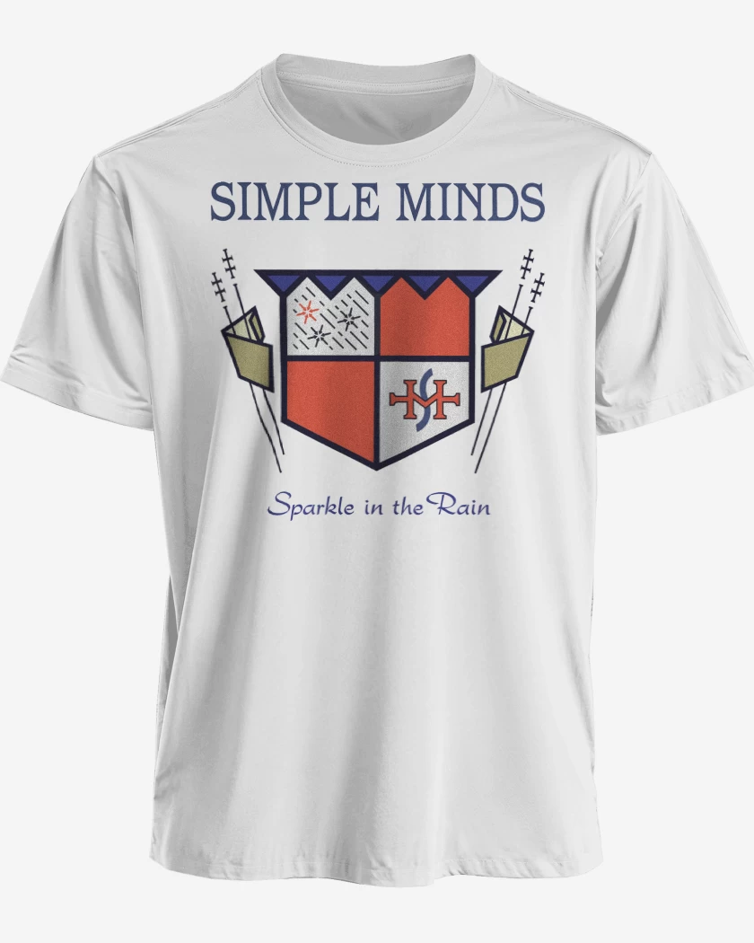 Polera Simple Minds Sparkle in the Rain