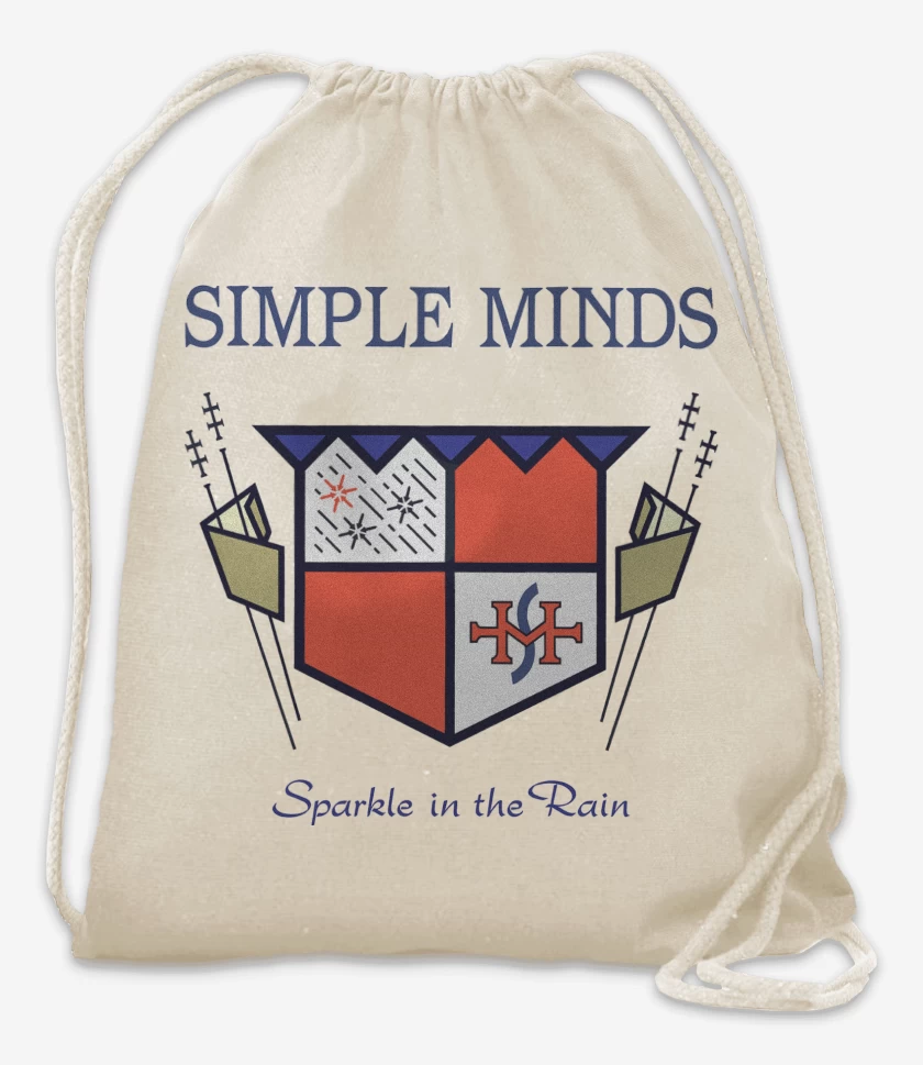 Mochila Blanco de Simple Minds Sparkle in the Rain