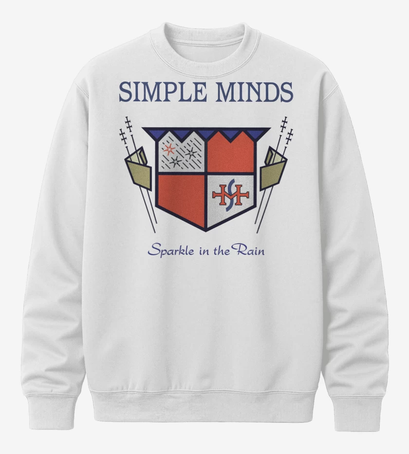 Poleron polo Simple Minds Sparkle in the Rain