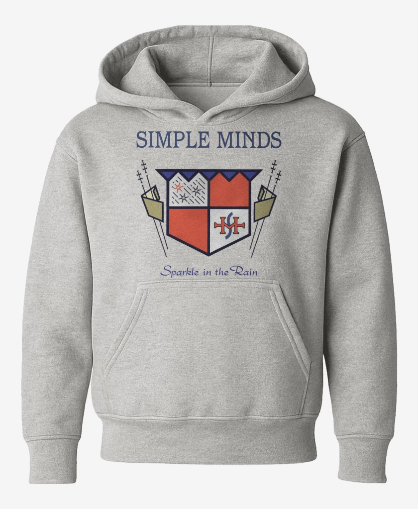 Poleron de niño Gris Melange de Simple Minds Sparkle in the Rain