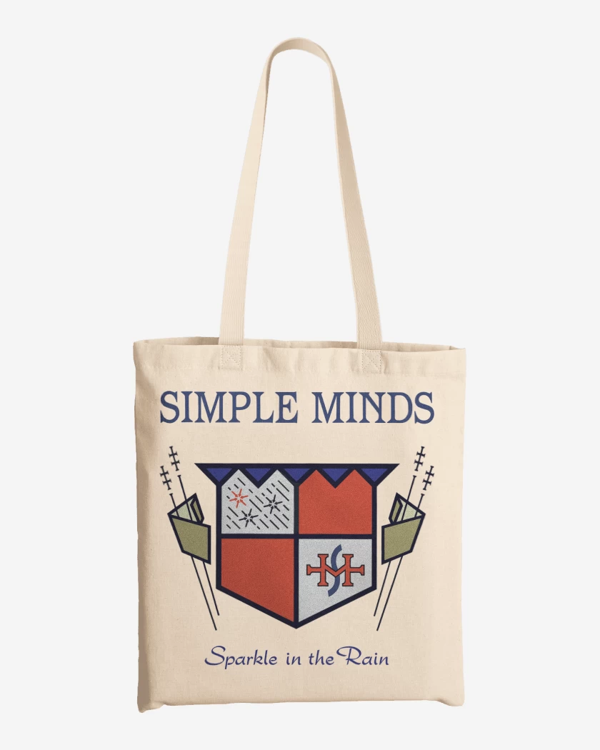 Totebag Simple Minds Sparkle in the Rain