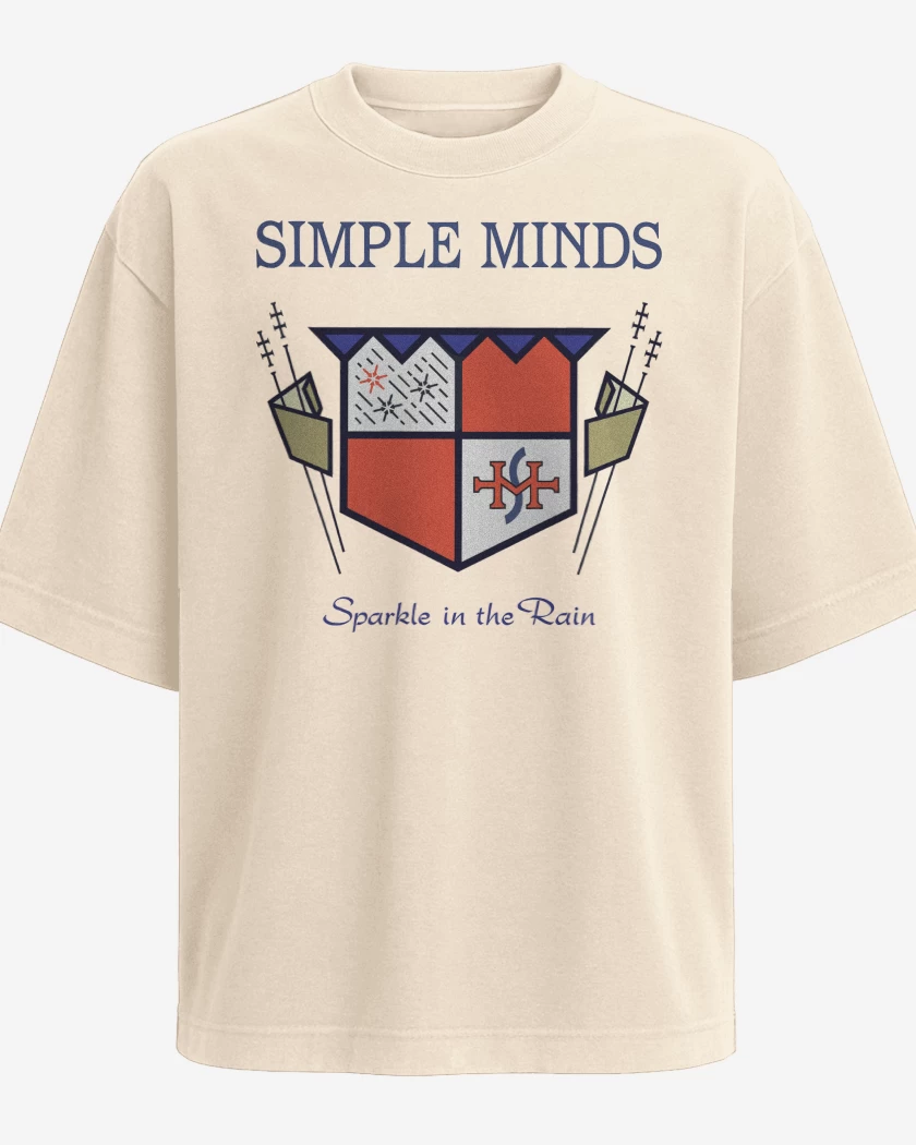 Polera Oversize Simple Minds Sparkle in the Rain