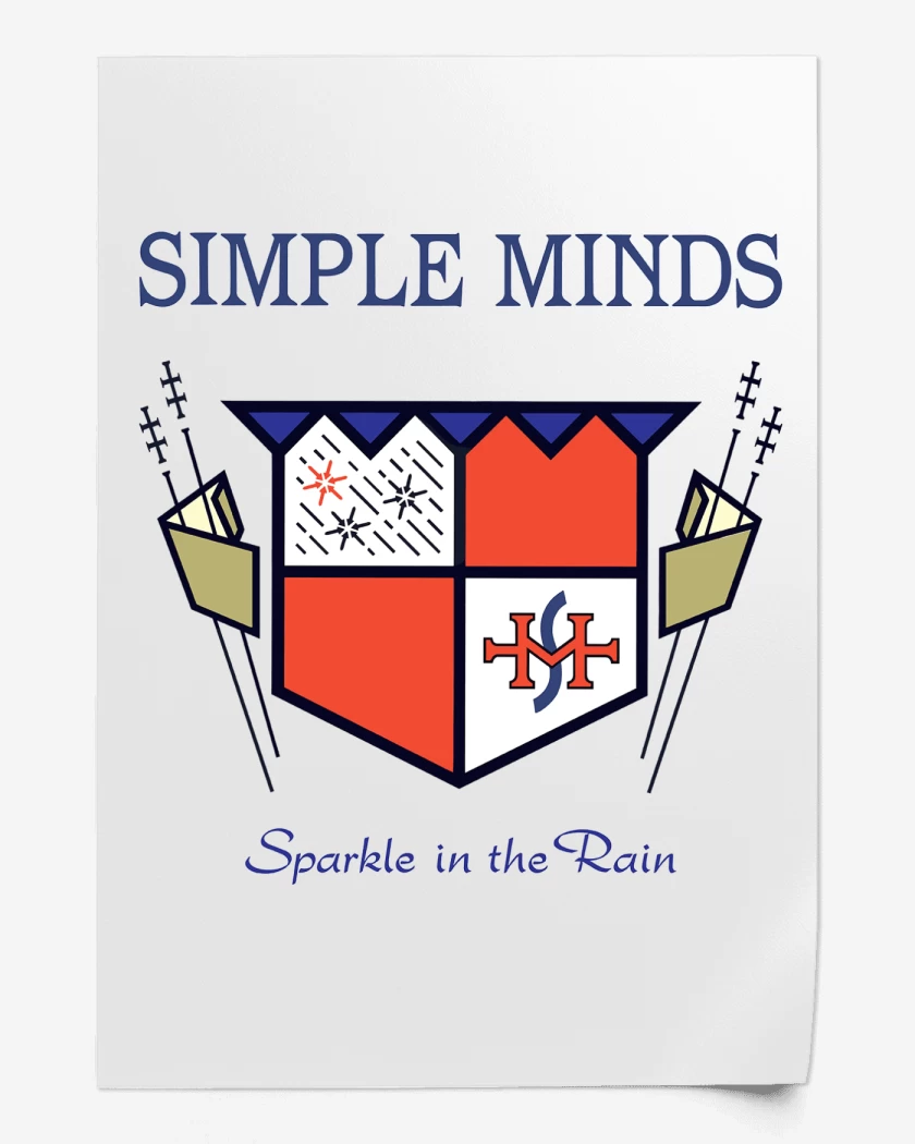 Print Simple Minds Sparkle in the Rain