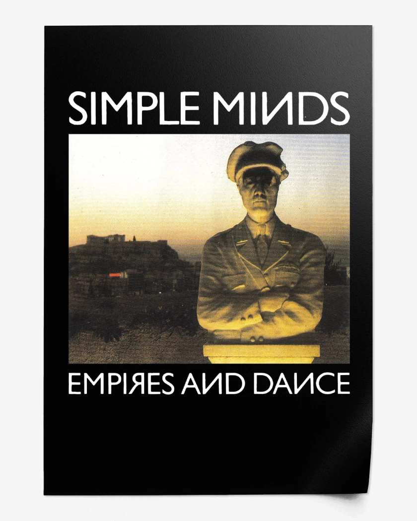 Print Simple Minds Empires and Dance