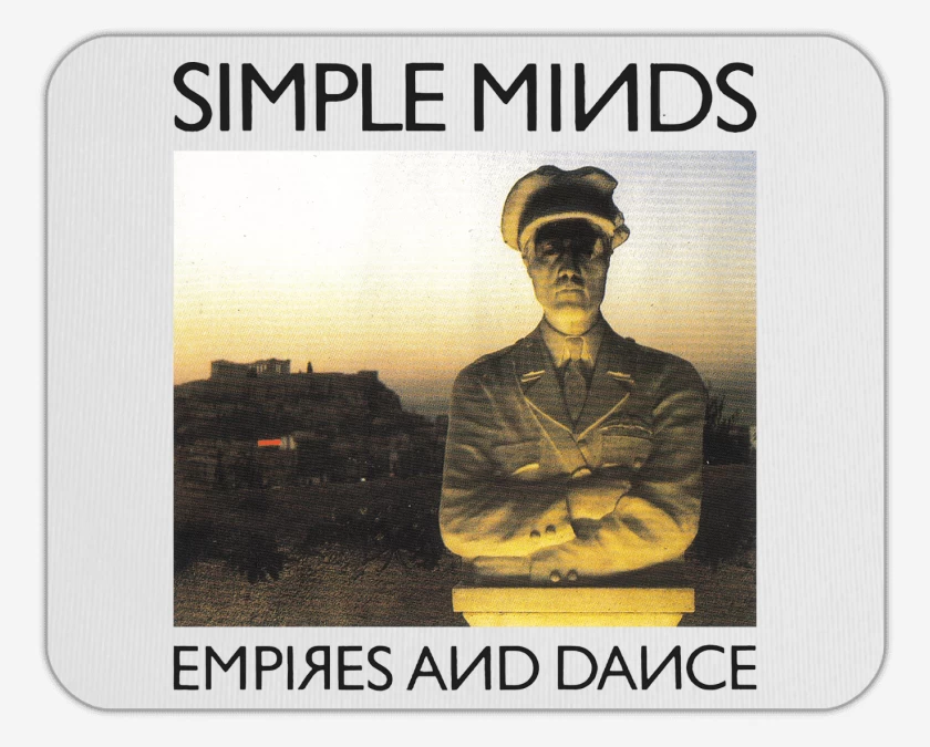 Mousepad Simple Minds Empire And Dance B