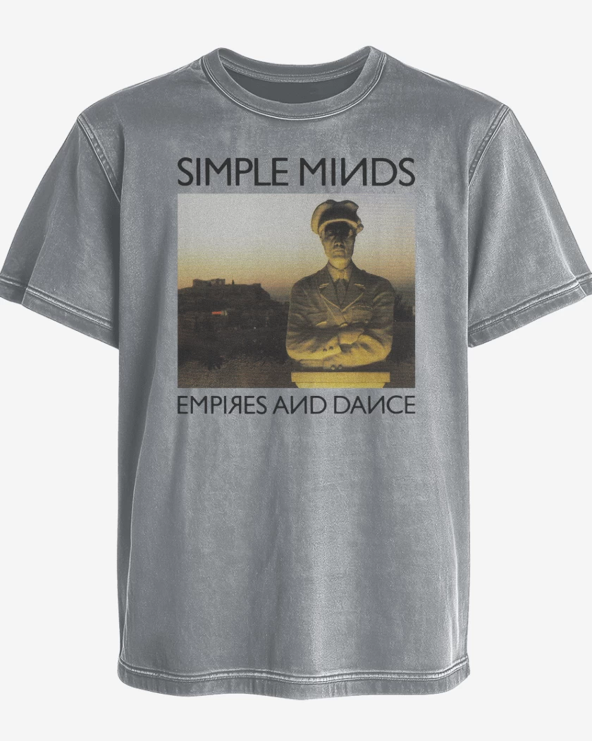 Polera desgastada Simple Minds Empire And Dance B