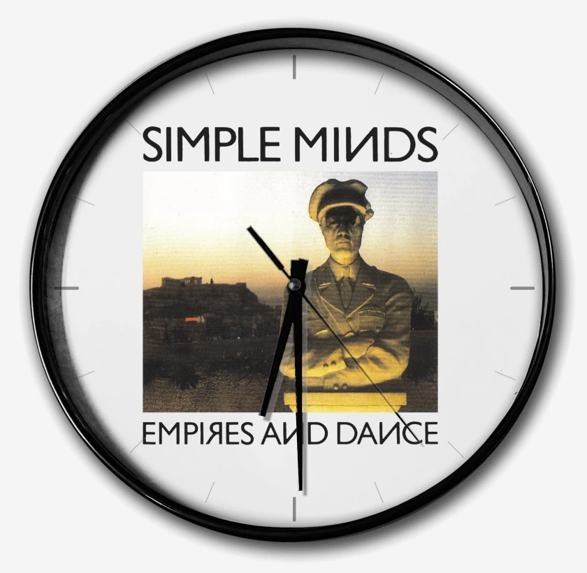 Reloj Blanco de Simple Minds Empire And Dance B