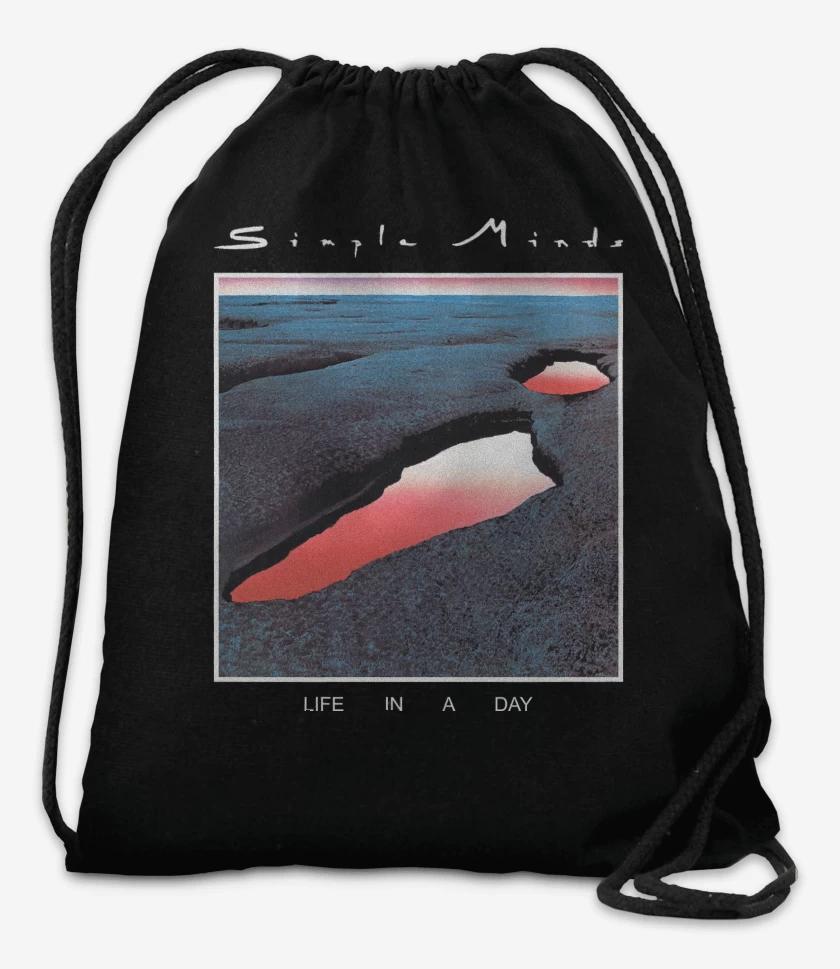 Mochila Negro de Simple Minds Life in a Day
