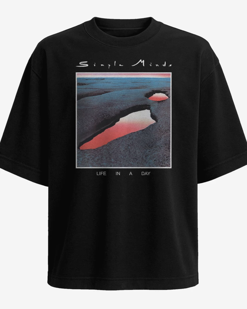 Polera Oversize Simple Minds Life in a Day