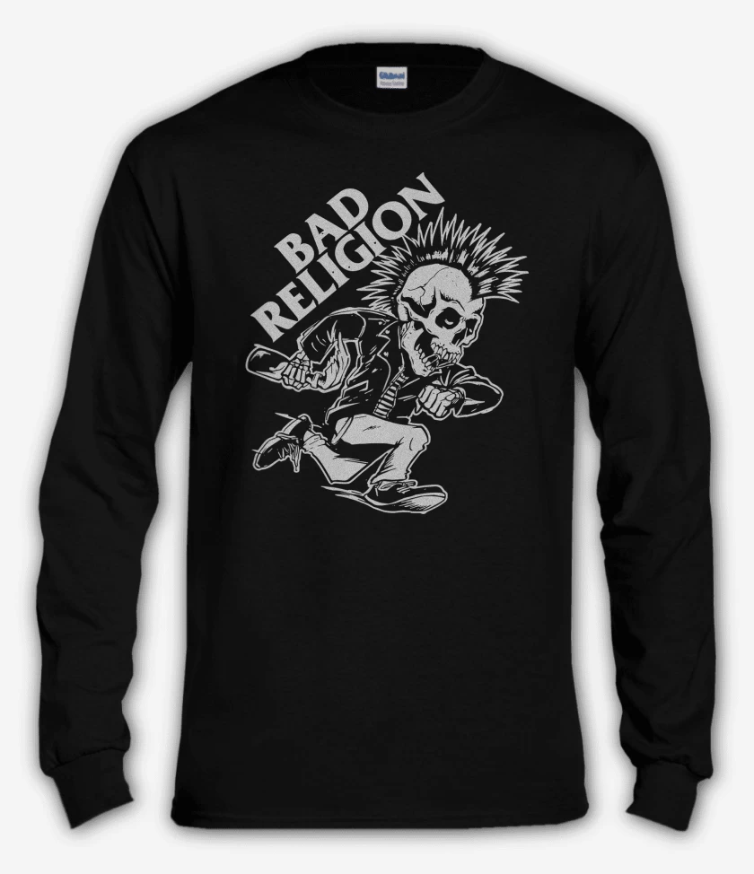 Polera manga larga Negro de Bad Religion Punky
