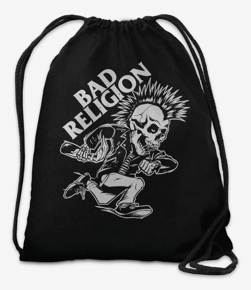 Mochila Negro de Bad Religion Punky