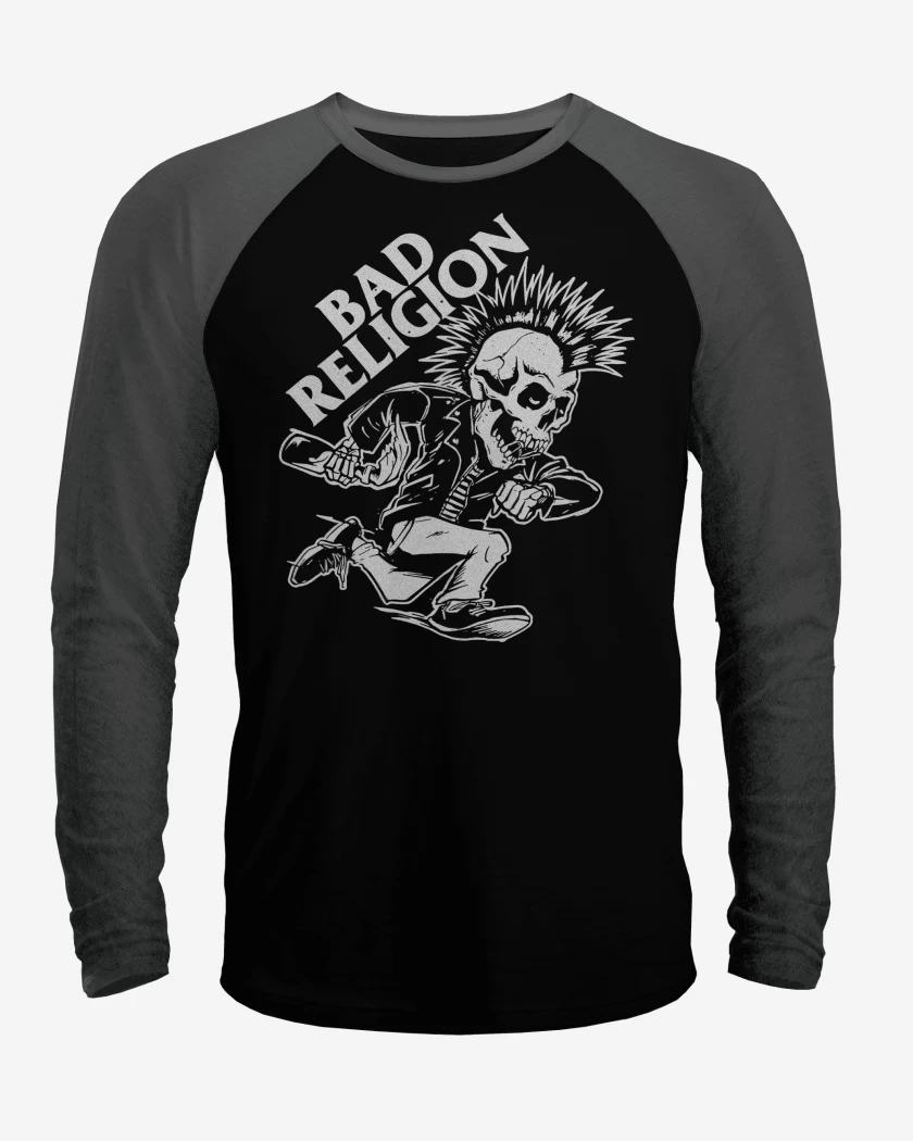 Polera Raglan Bad Religion Punky