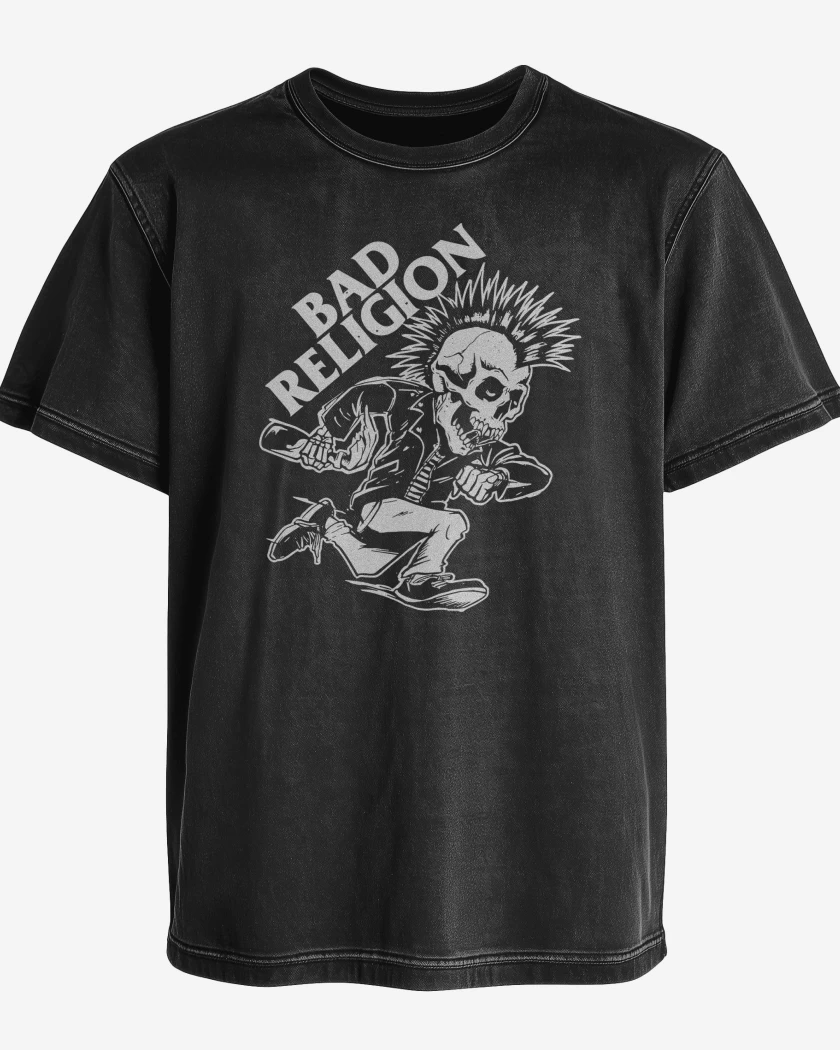 Polera desgastada Bad Religion Punky