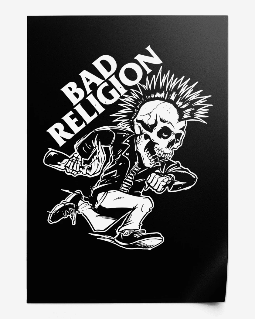 Print Bad Religion Punky