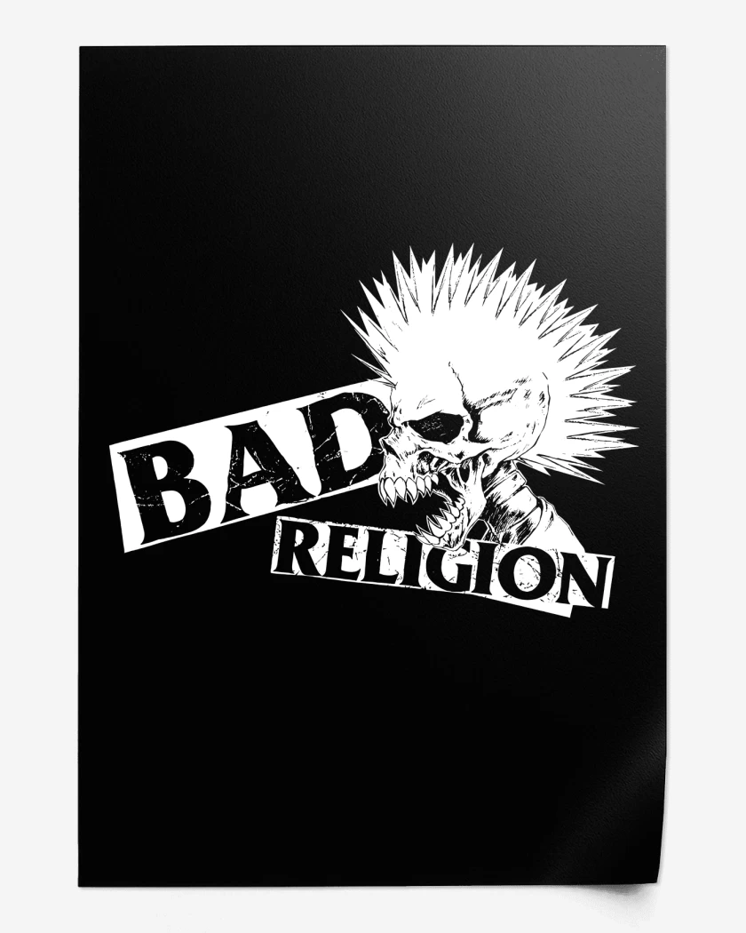 Print Bad Religion Punk