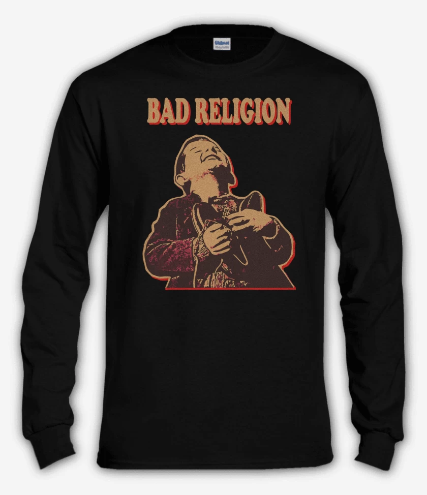 Polera manga larga Negro de Bad Religion Kid