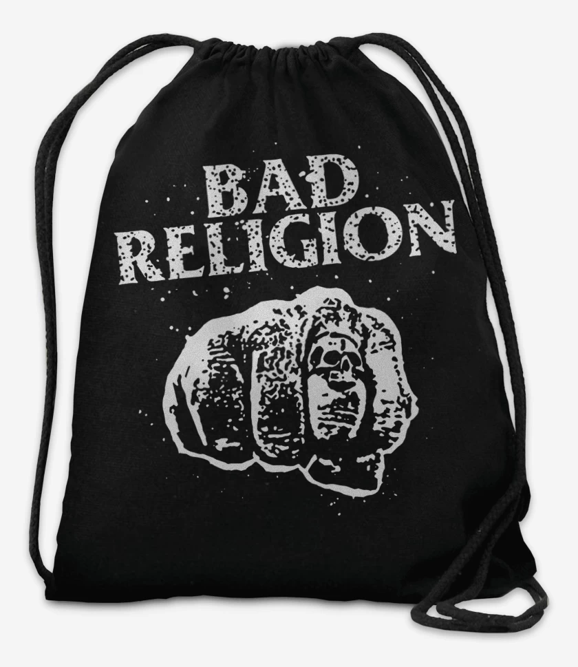 Mochila Negro de Bad Religion Fist