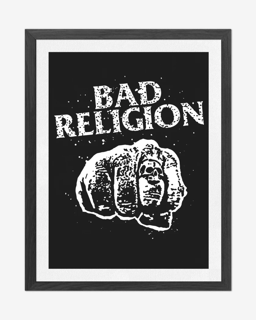 Cuadro decorativo Bad Religion Fist