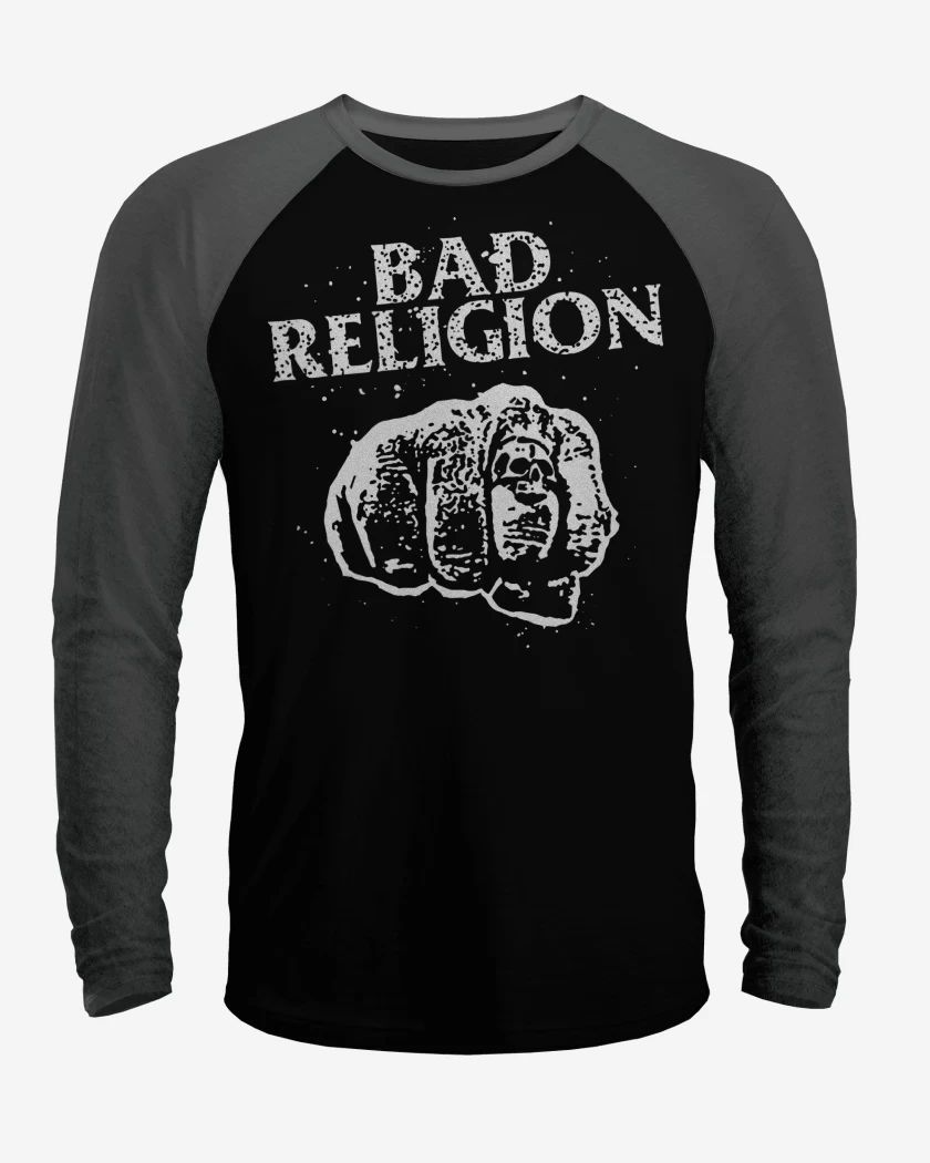 Polera Raglan Bad Religion Fist